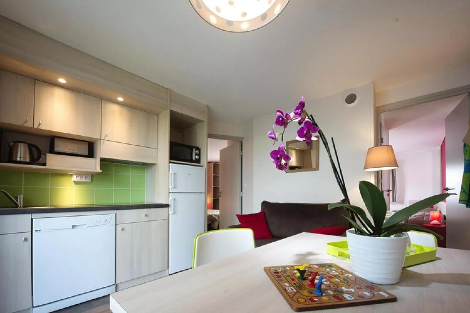 Holiday resort Blériot-Plage // Gîte/Pav 3 pcs 5 pers et 1 bébé-Kitchen