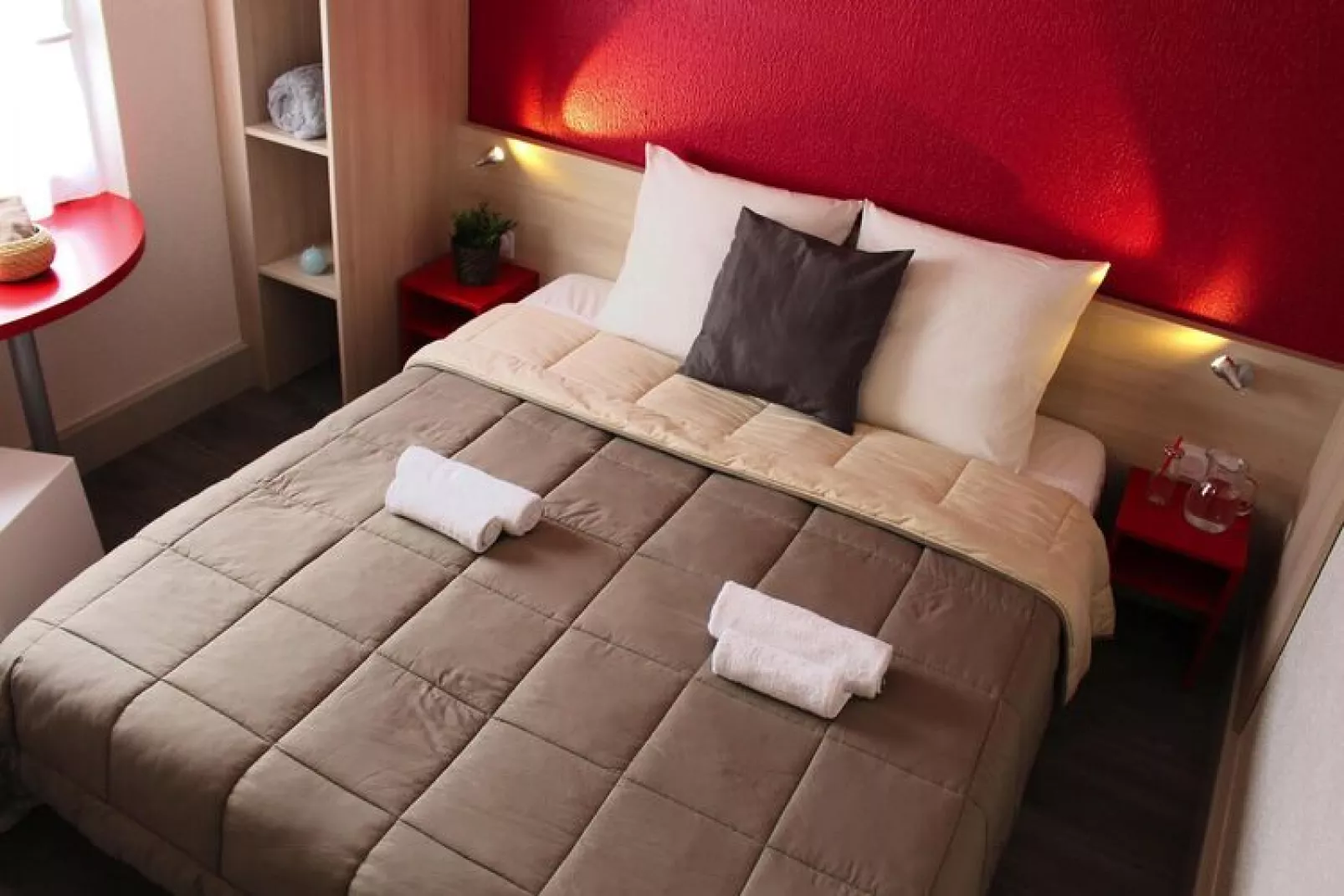 Holiday resort Blériot-Plage // Gîte/Pav 3 pcs 5 pers et 1 bébé-Bedroom