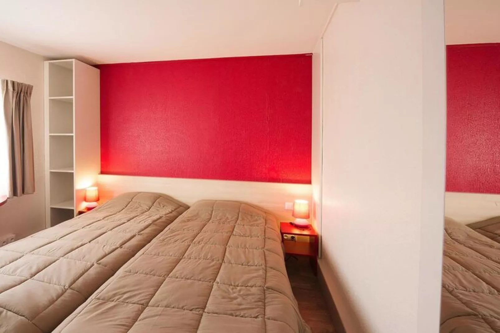 Holiday resort Blériot-Plage // Gîte/Pav 3 pcs 5 pers et 1 bébé-Bedroom