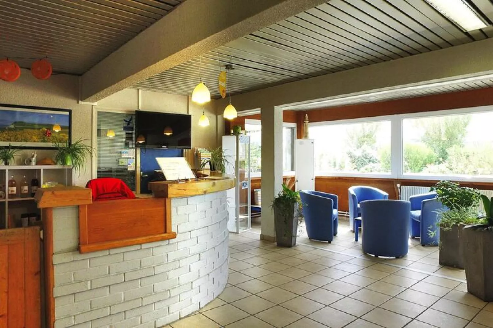 Holiday resort Blériot-Plage // Gîte/Pav 3 pcs 5 pers et 1 bébé-Reception hall