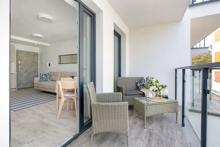 Apartamenty Powstańców WLKP 16D-25 Pobierowo-Terrace balcony