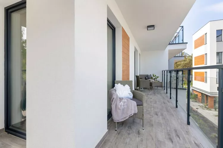 Apartamenty Powstańców WLKP 16D-25 Pobierowo-Terrace balcony