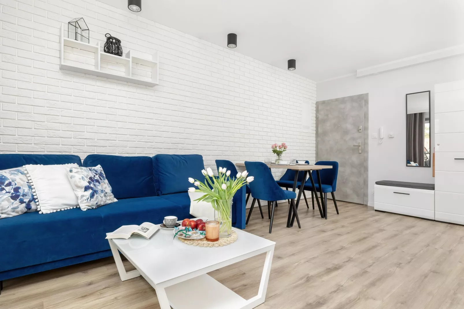 Apartamenty Powstańców WLKP 16A-17 Pobierowo-Wohnzimmer