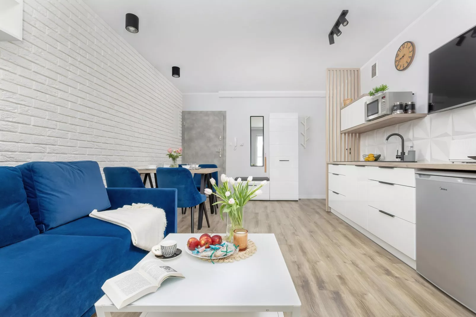 Apartamenty Powstańców WLKP 16A-17 Pobierowo-Wohnzimmer