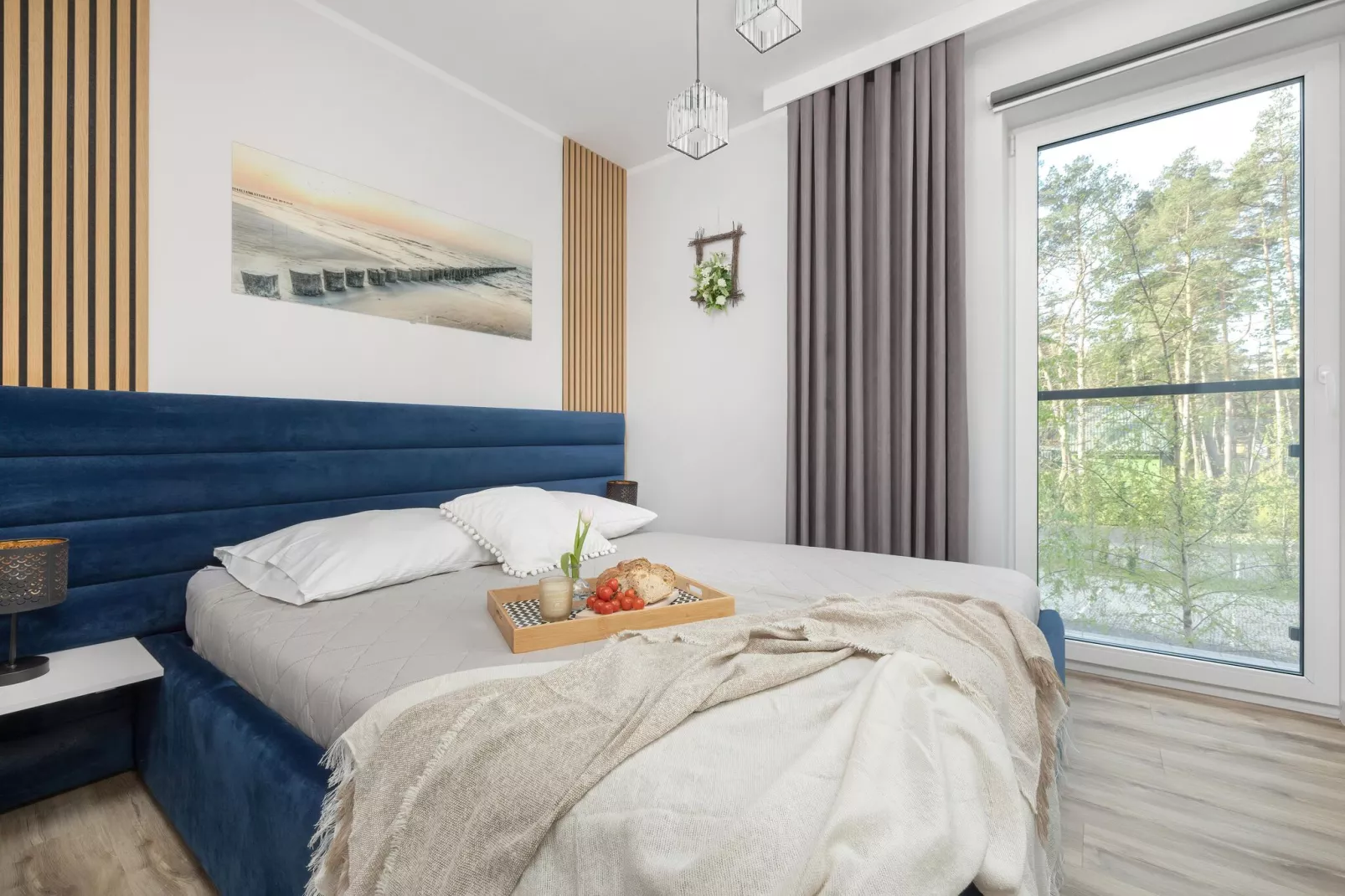 Apartamenty Powstańców WLKP 16A-17 Pobierowo-Schlafzimmer
