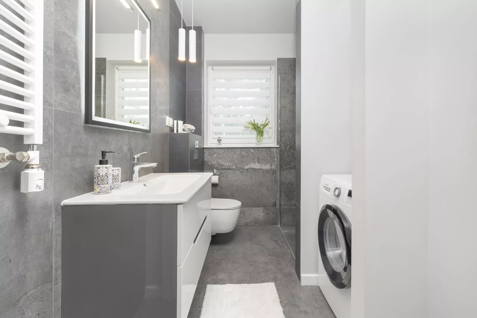 Apartamenty Powstańców WLKP 16A-17 Pobierowo-Badezimmer