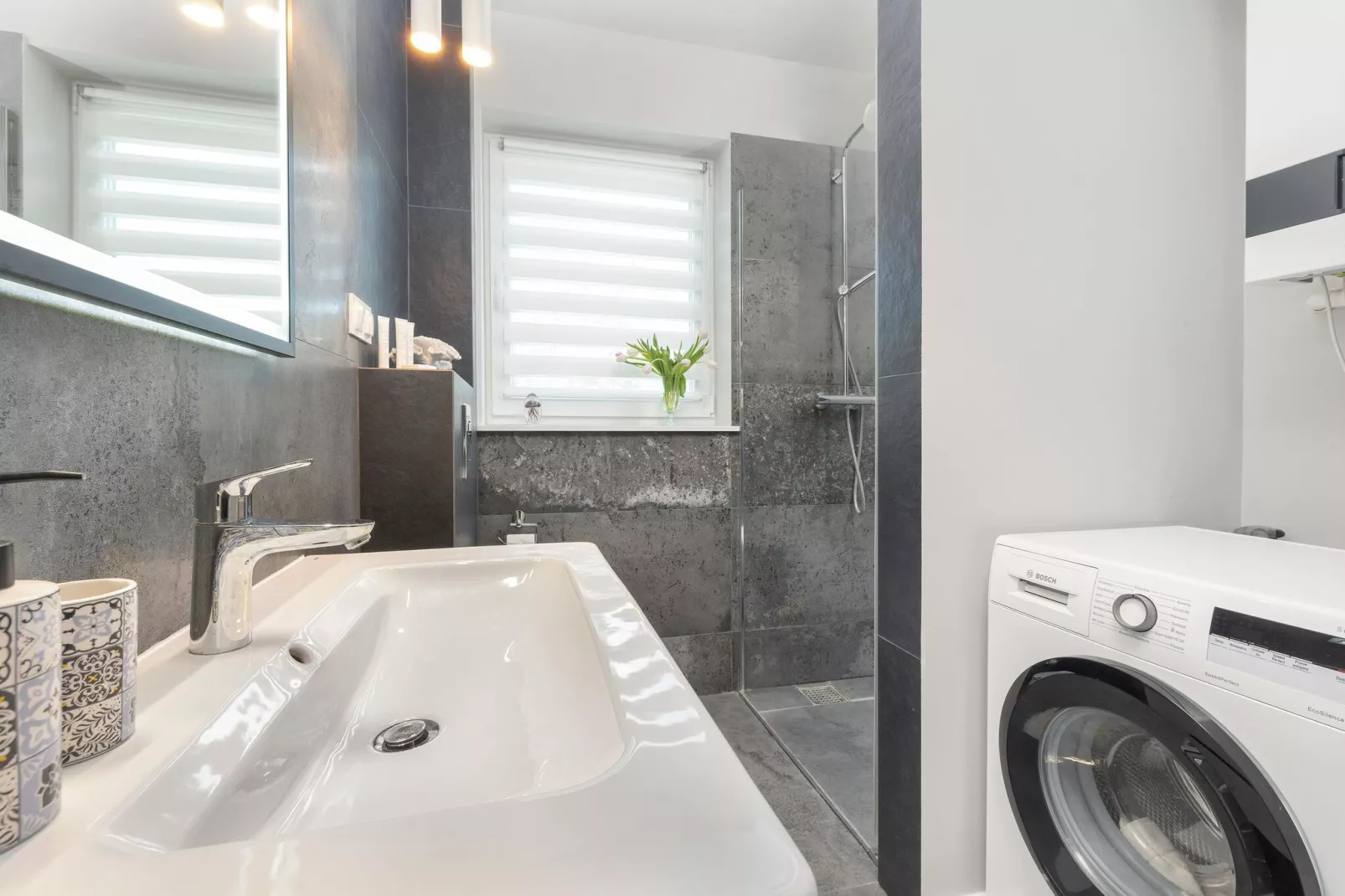 Apartamenty Powstańców WLKP 16A-17 Pobierowo-Badezimmer