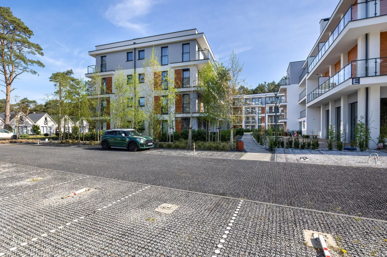 Apartamenty Powstańców WLKP 16A-17 Pobierowo-Außenbereich