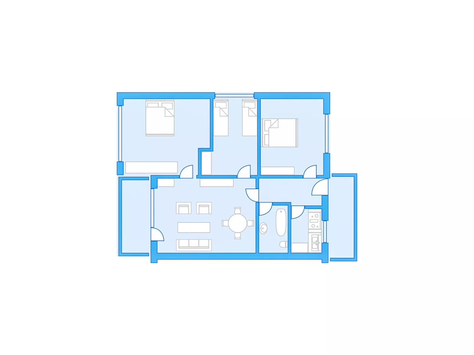 Apartmen Nölly-Dedans