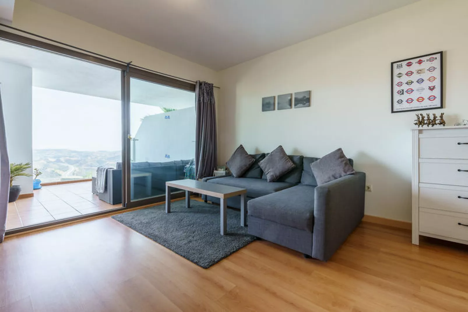 Apartment - CT 130 Los Cortijos Golf and Sea-Living room