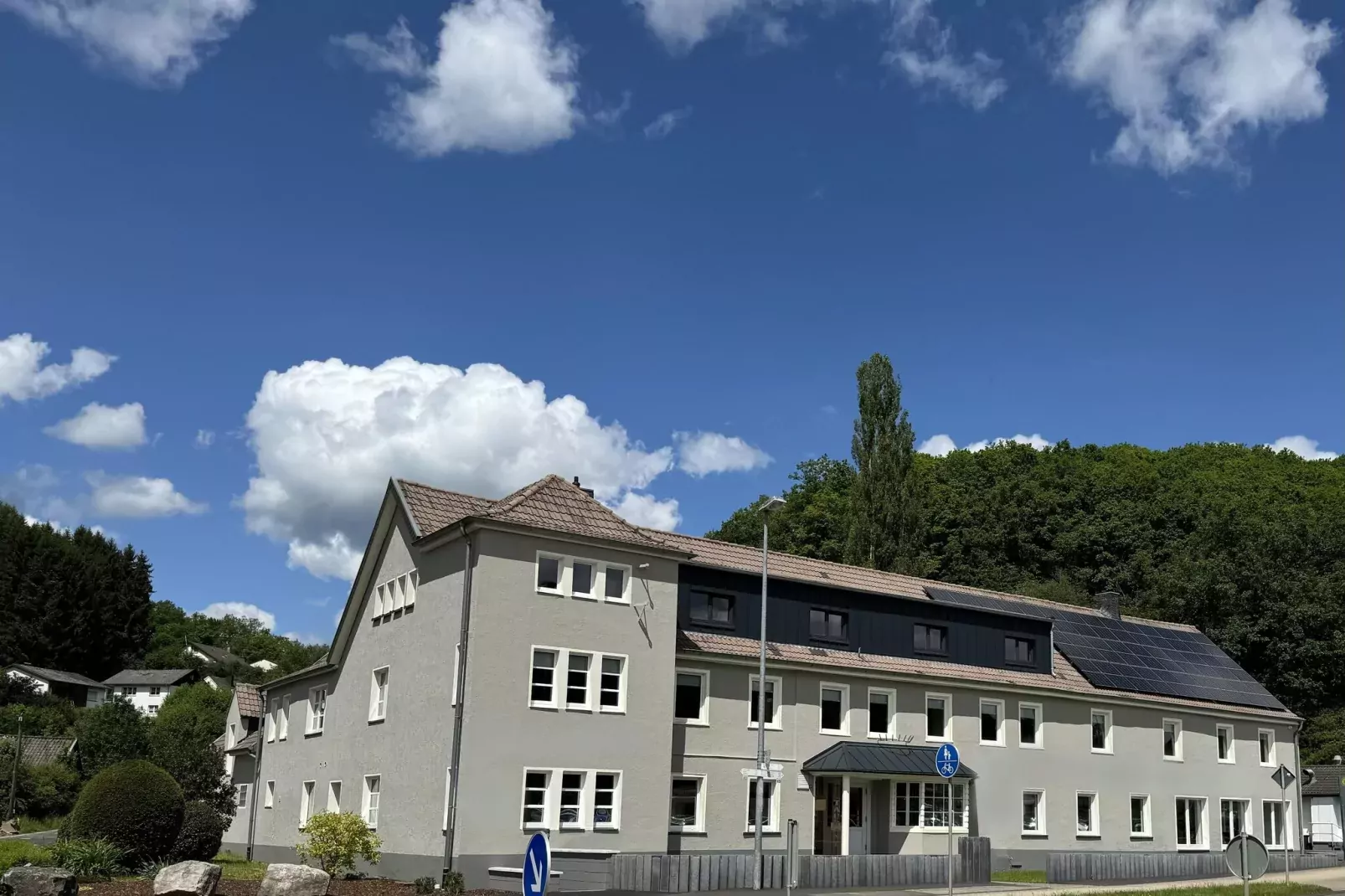 Groepshuis Eifel-Exterior in summer