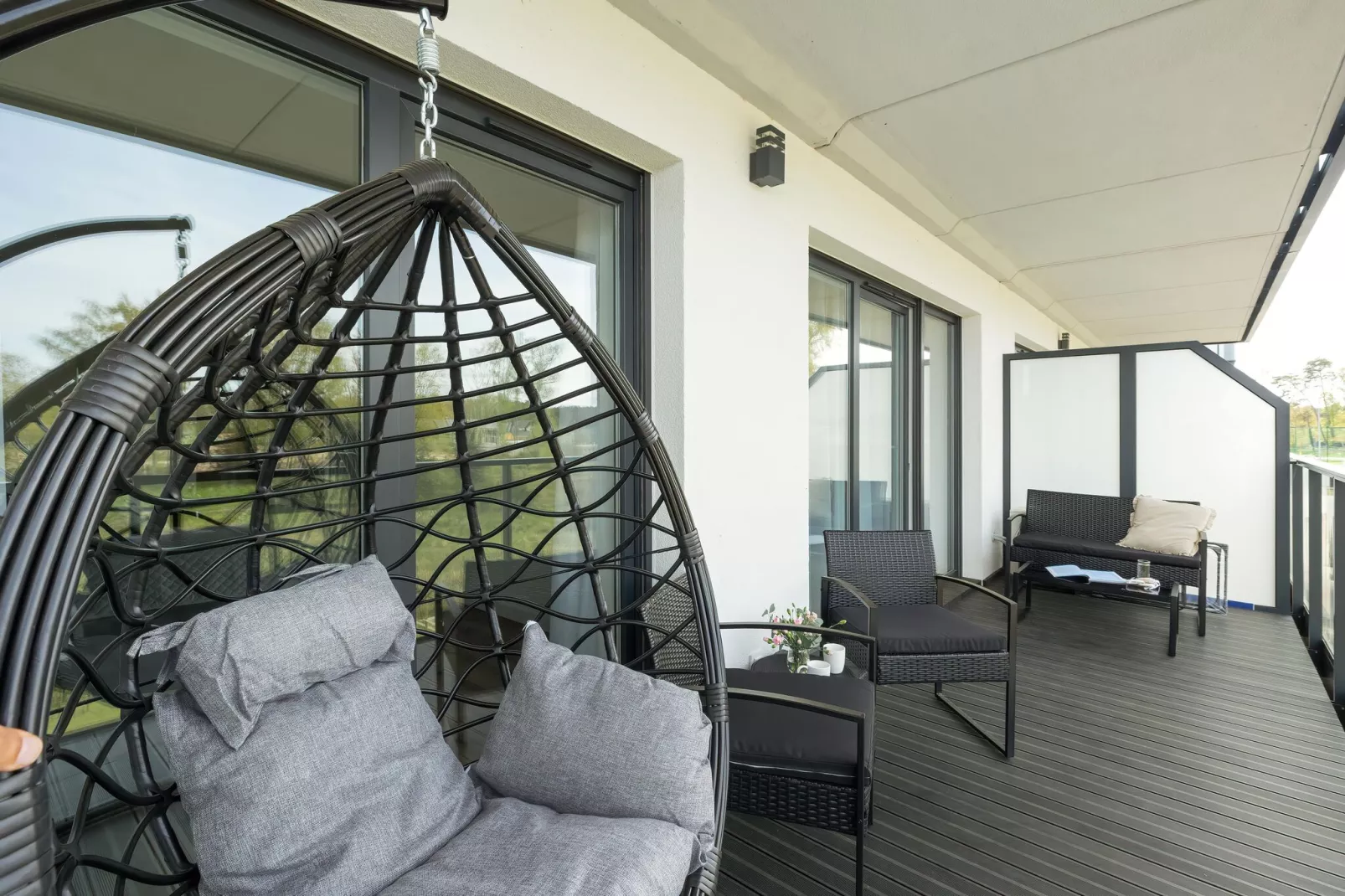 	Apartament Spadochroniarzy 10E Nr 5 Dziwnow-Terrace balcony