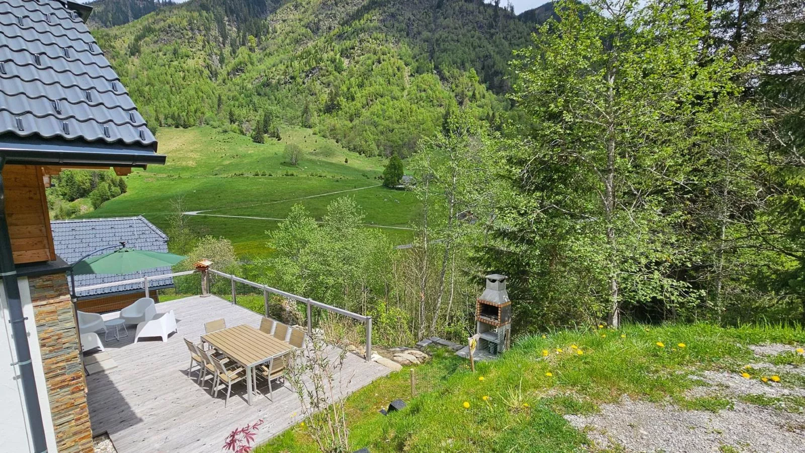 Chalet Karibu-Terrace balcony