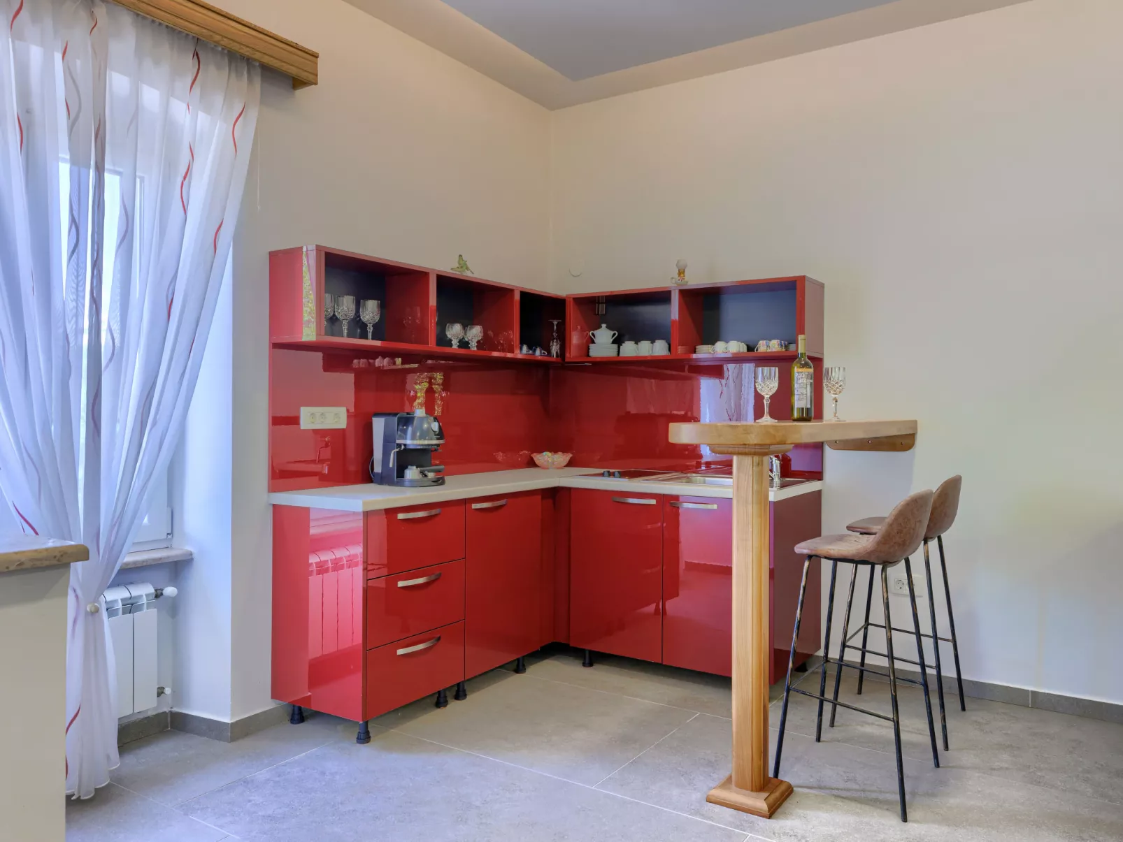 Old stone villa-Inside
