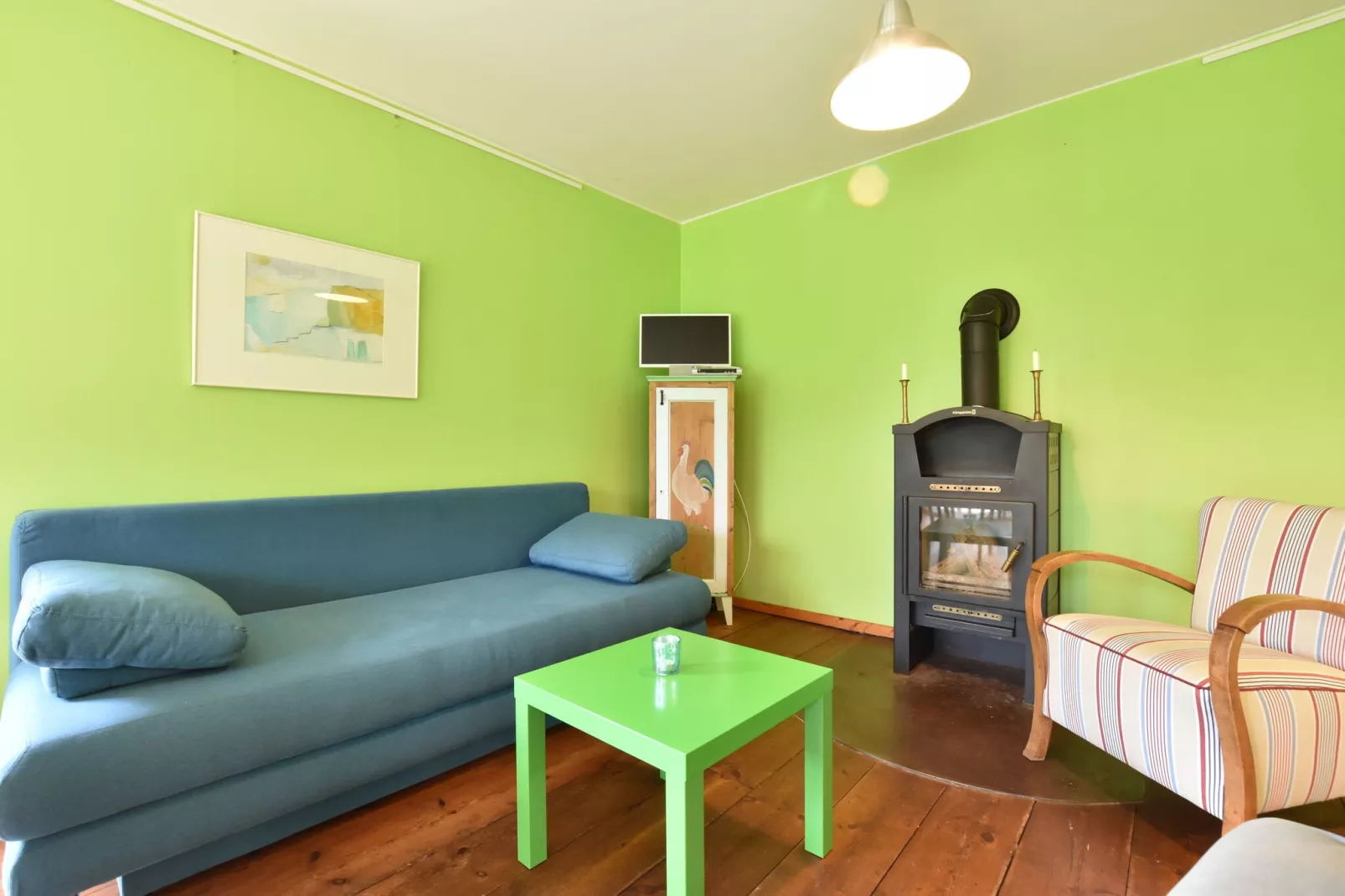 Ferienhaus am Haff-Living room