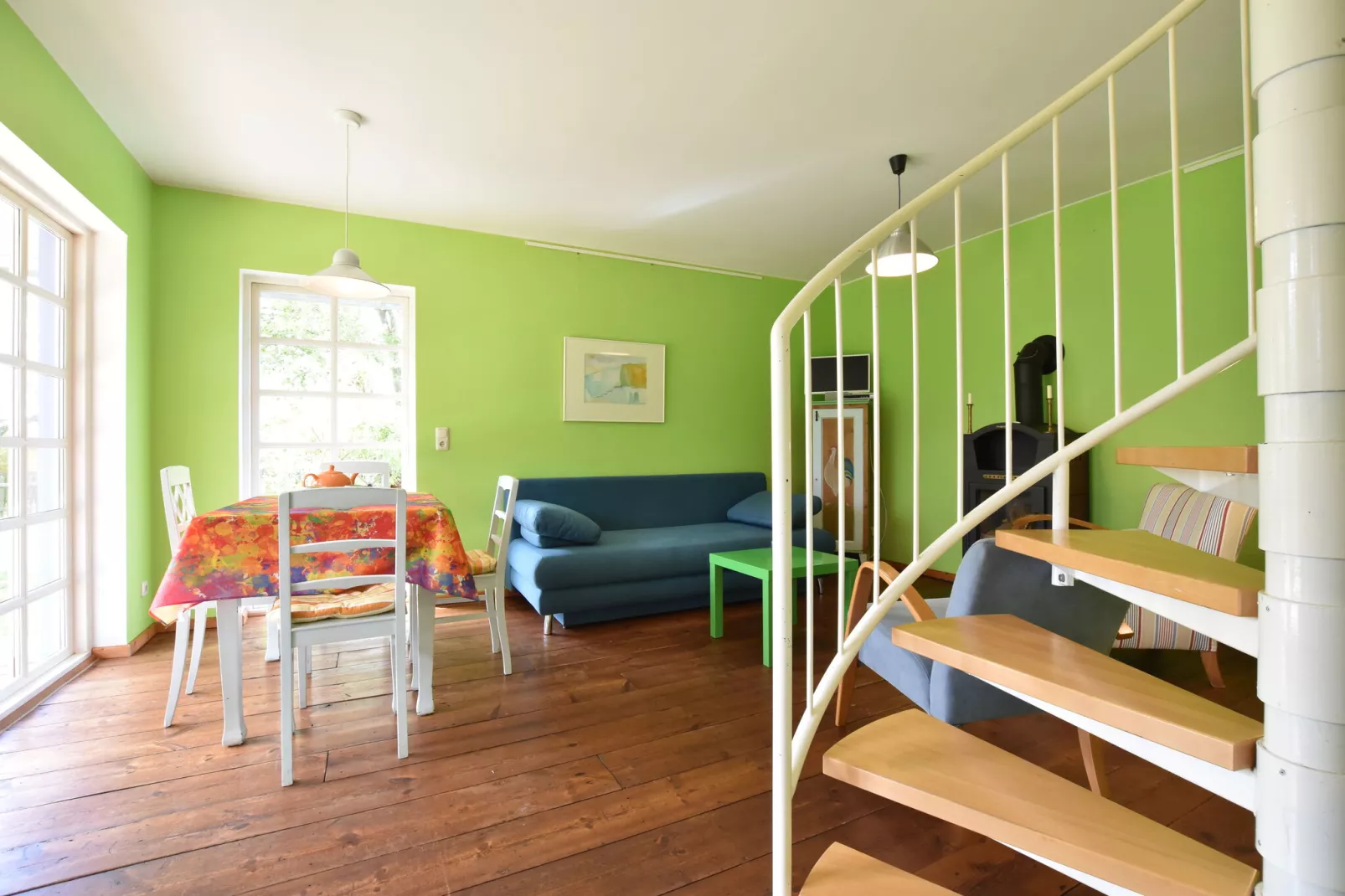 Ferienhaus am Haff-Living room