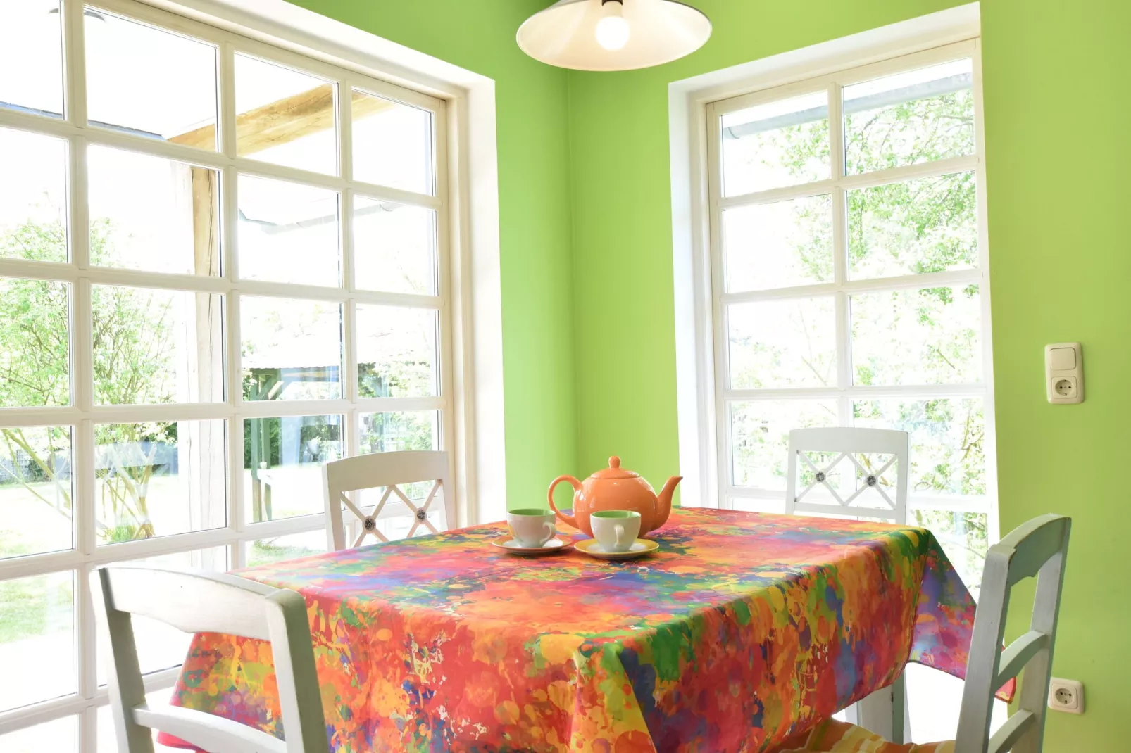 Ferienhaus am Haff-Dining room