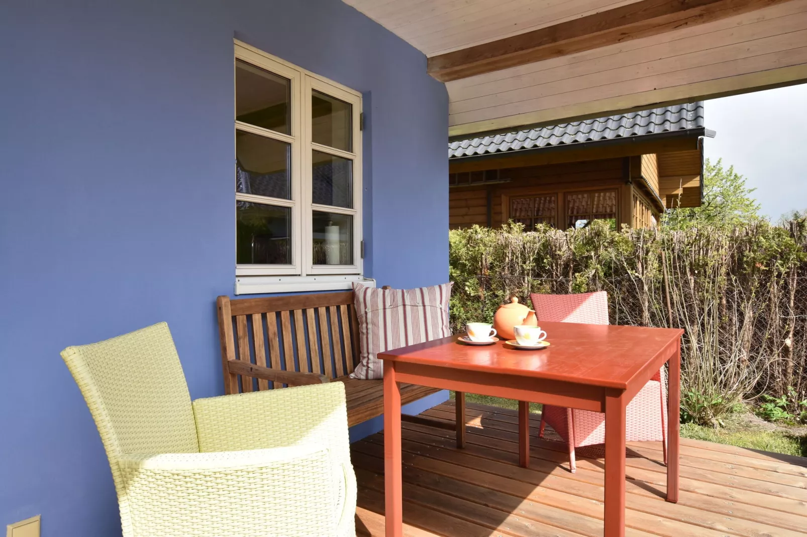 Ferienhaus am Haff-Terrace balcony