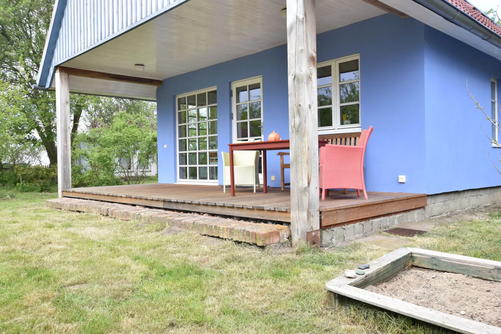 Ferienhaus am Haff-Terrace balcony