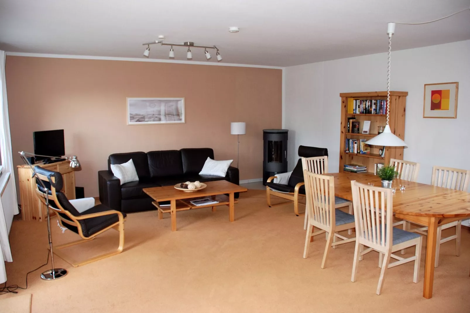 Ferienhaus Im Gutshofpark mit Sauna-Living room