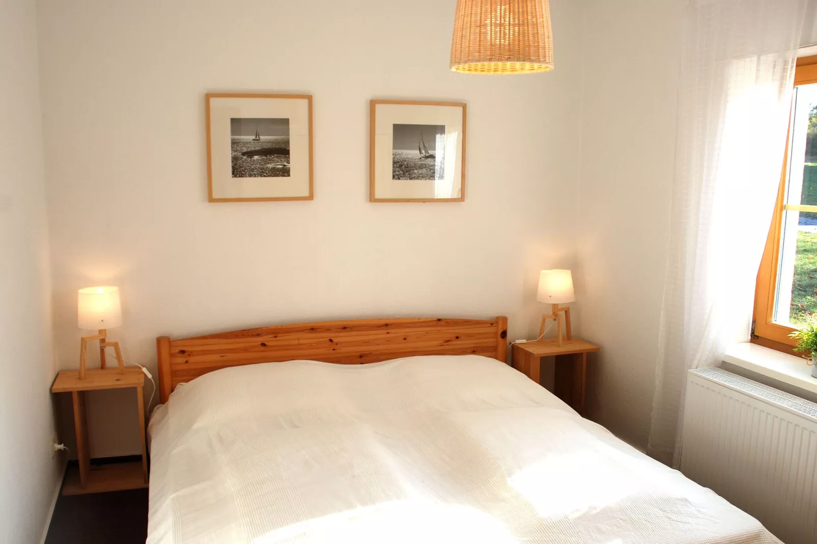 Ferienhaus Im Gutshofpark mit Sauna-Bedroom