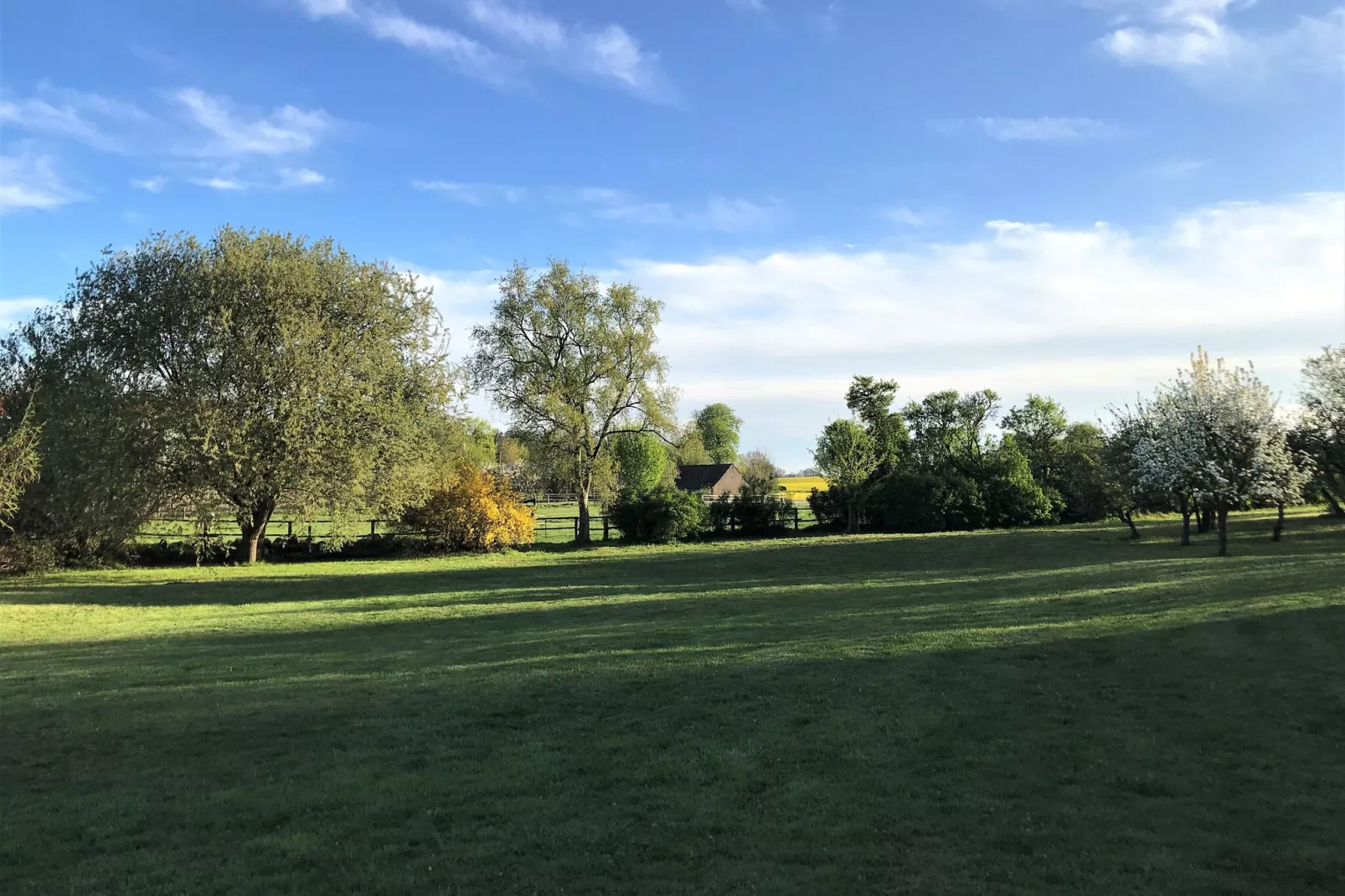Ferienhaus Im Gutshofpark mit Sauna-Gardens summer