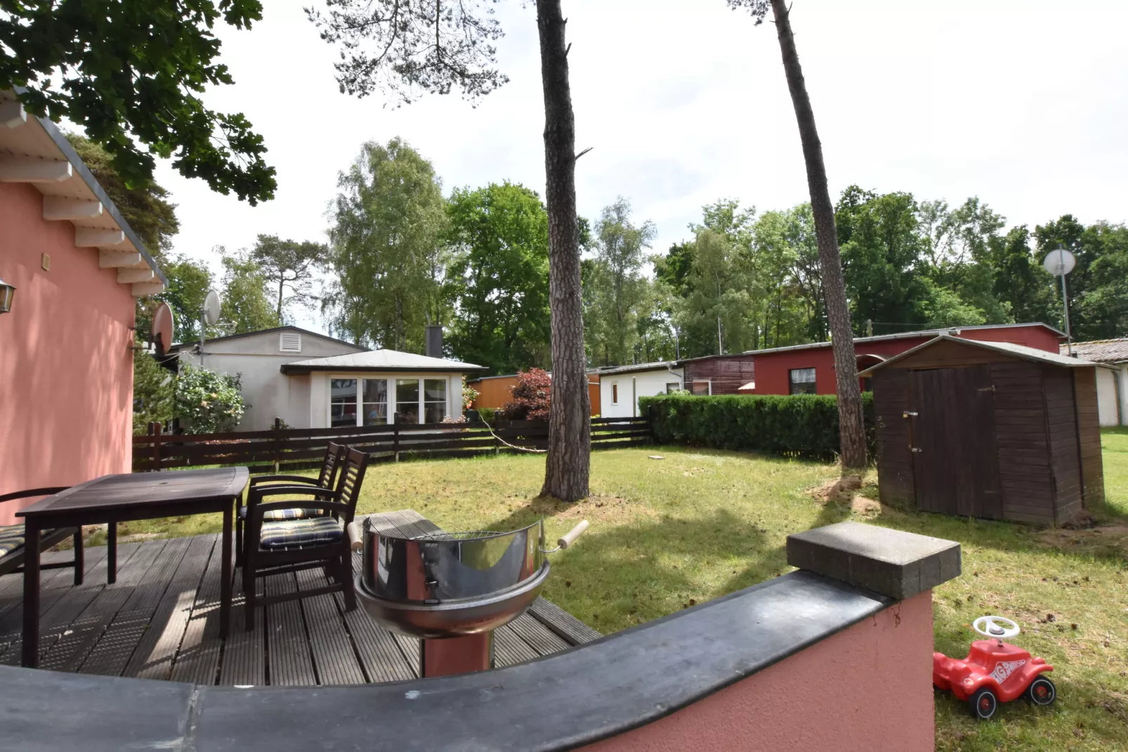 Bungalow Campingplatz am Salzhaff-Gardens summer