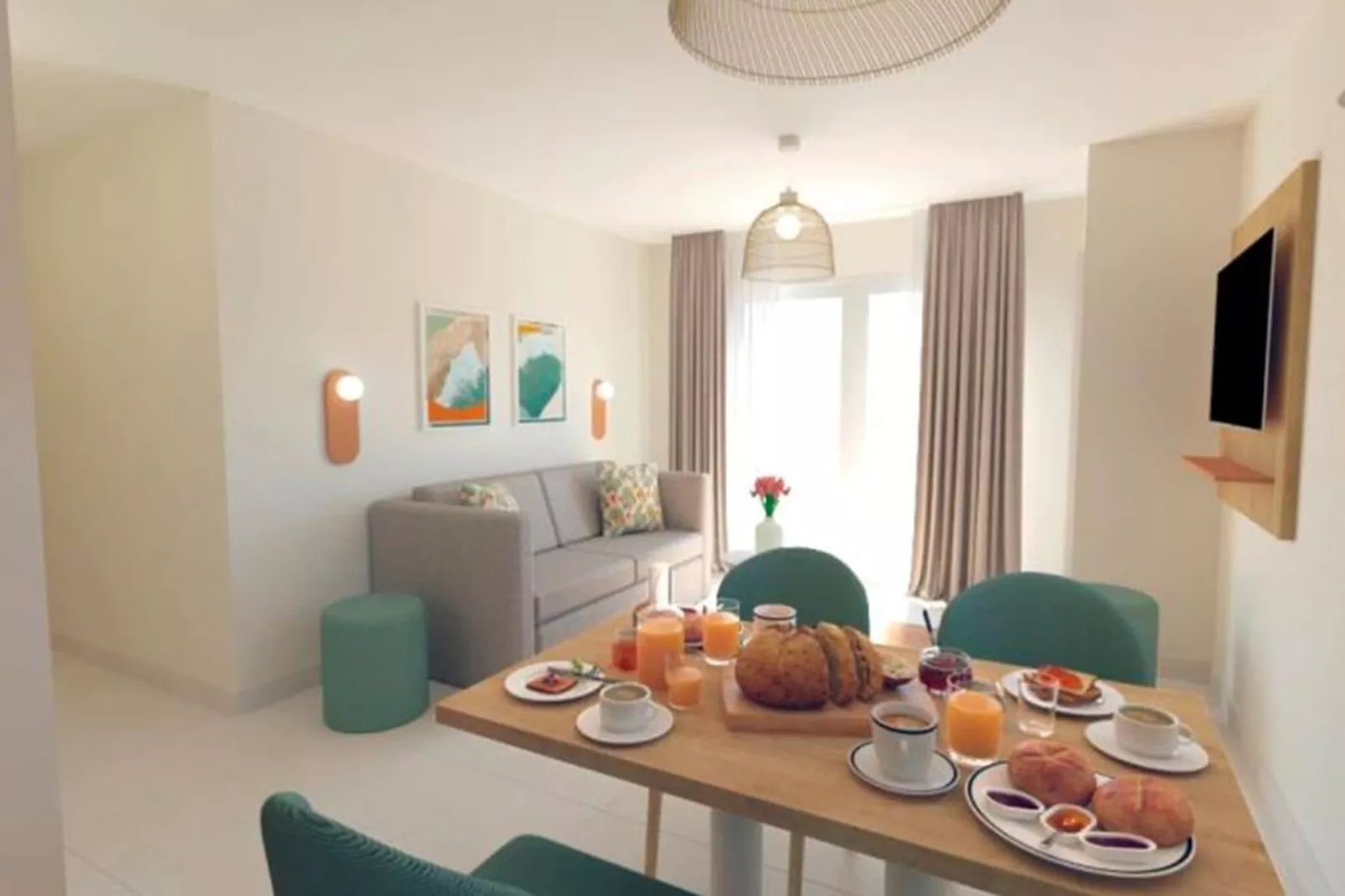 Le Riviera 1-Dining room