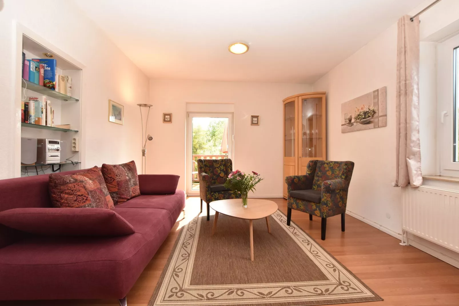 Familienurlaub mit Balkon Ostseebad Rerik-Living room