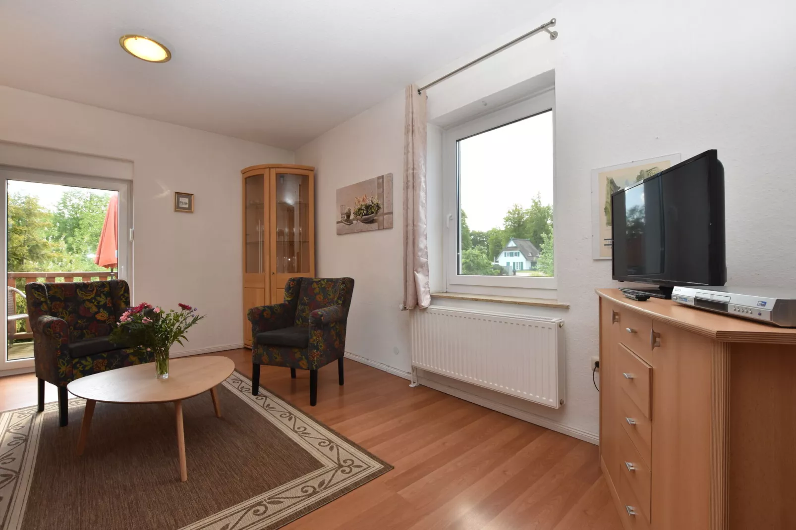 Familienurlaub mit Balkon Ostseebad Rerik-Living room
