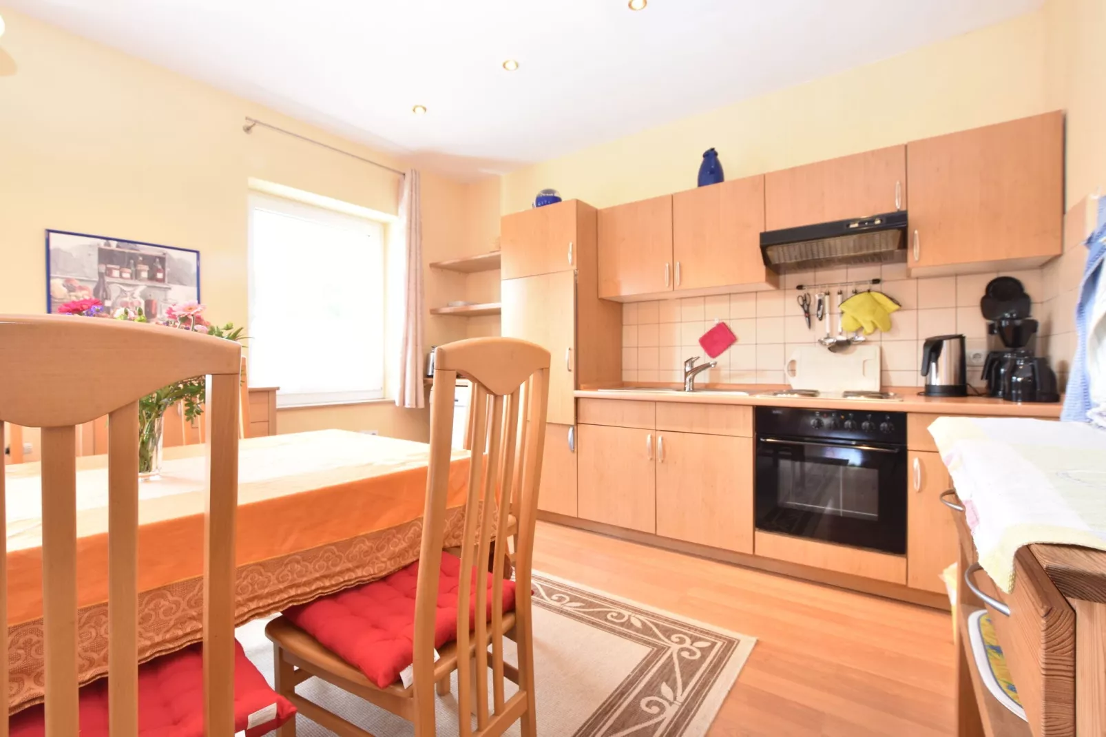 Familienurlaub mit Balkon Ostseebad Rerik-Kitchen