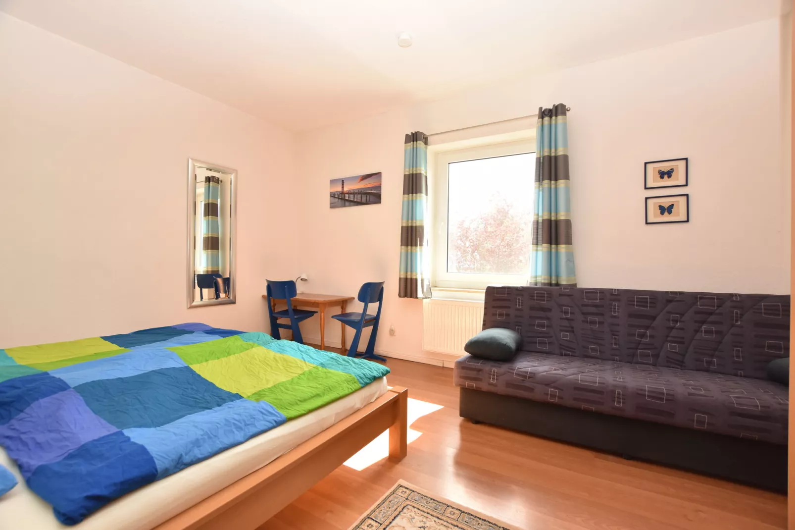 Familienurlaub mit Balkon Ostseebad Rerik-Bedroom