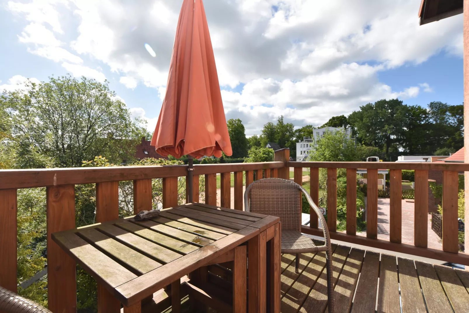 Familienurlaub mit Balkon Ostseebad Rerik-Terrace balcony