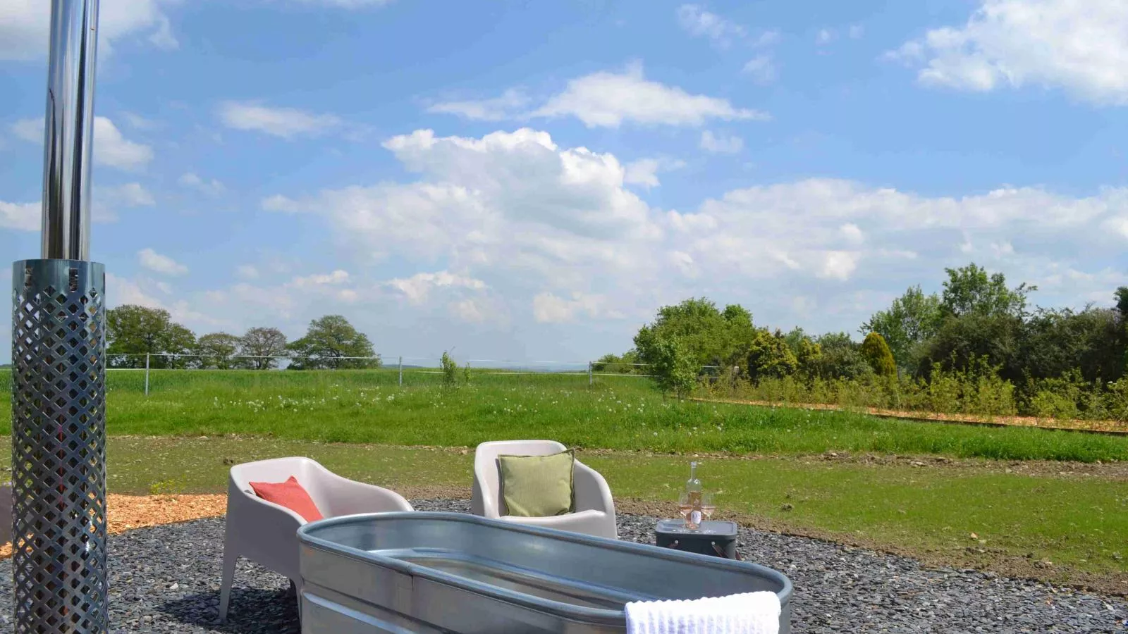 Escapade Panoramique-Gärten Sommer