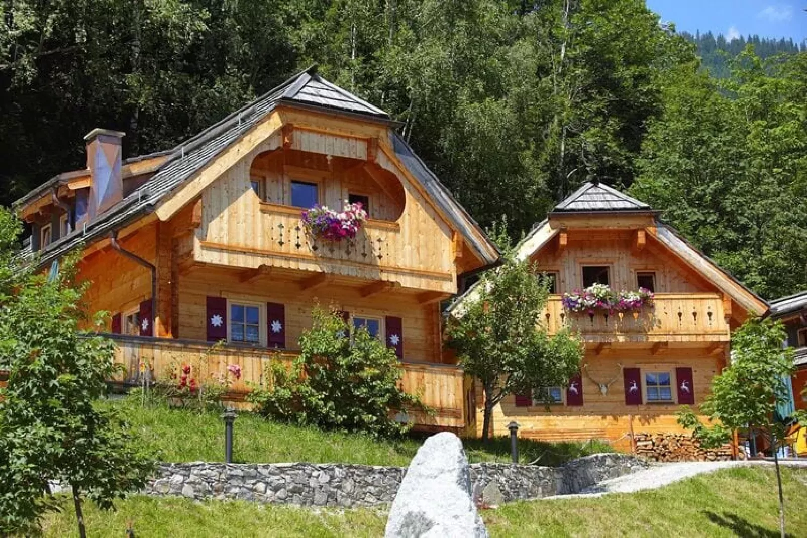Naturdorf Oberkühnreit-Exterior summer