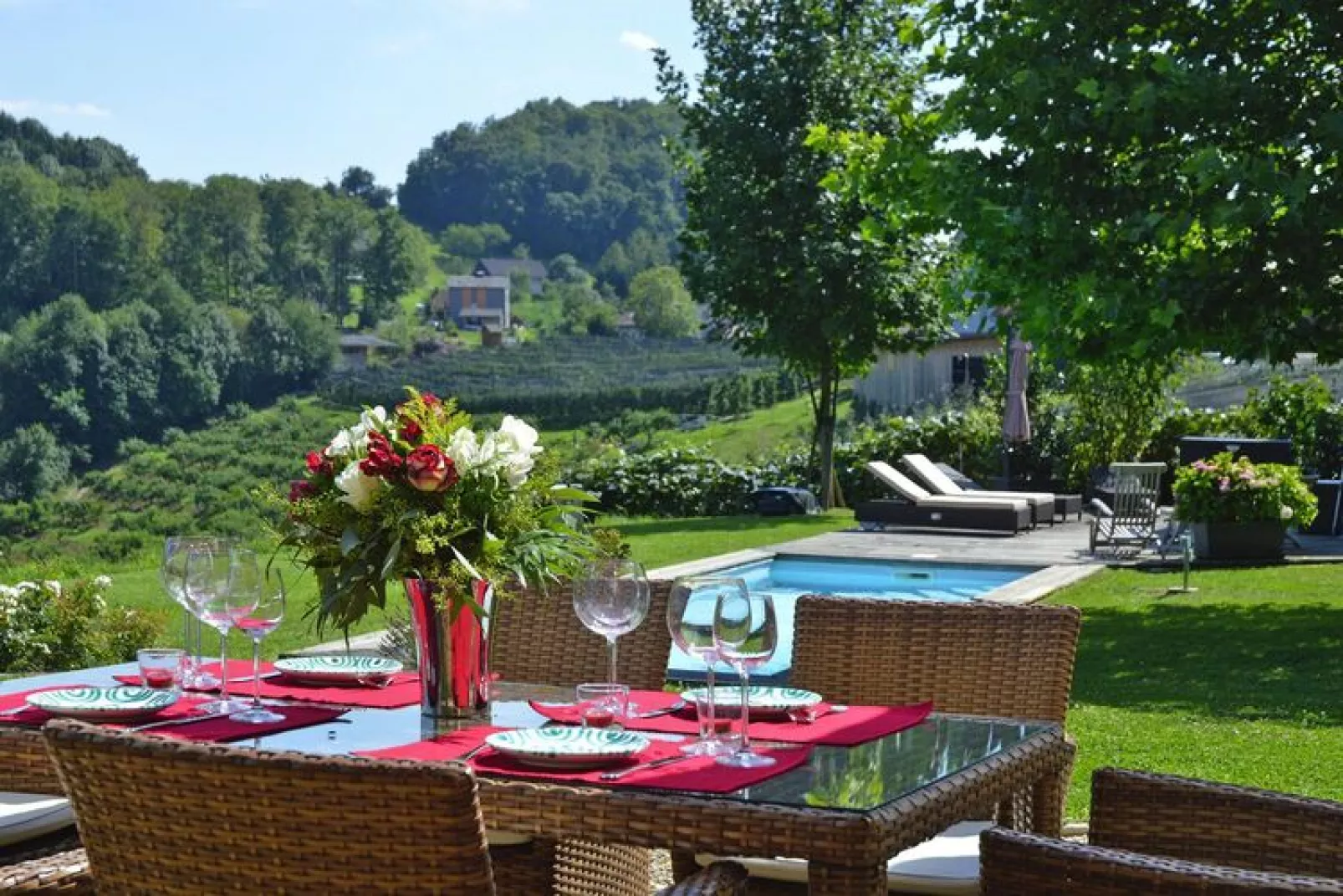 Landhaus Austria-Gardens summer