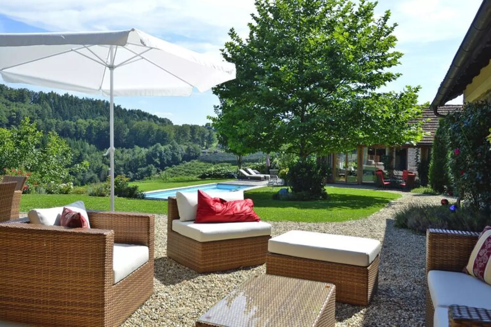 Landhaus Austria-Gardens summer
