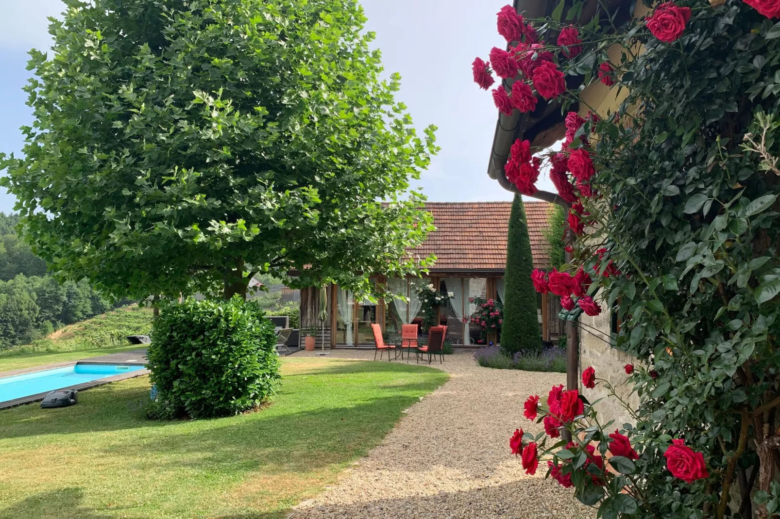 Landhaus Austria-Gardens summer