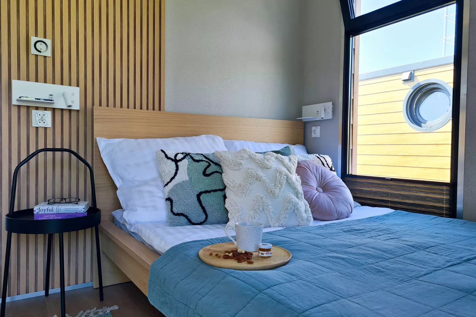 Domek na wodzie dla 3 osób jedna sypialnia-Bedroom