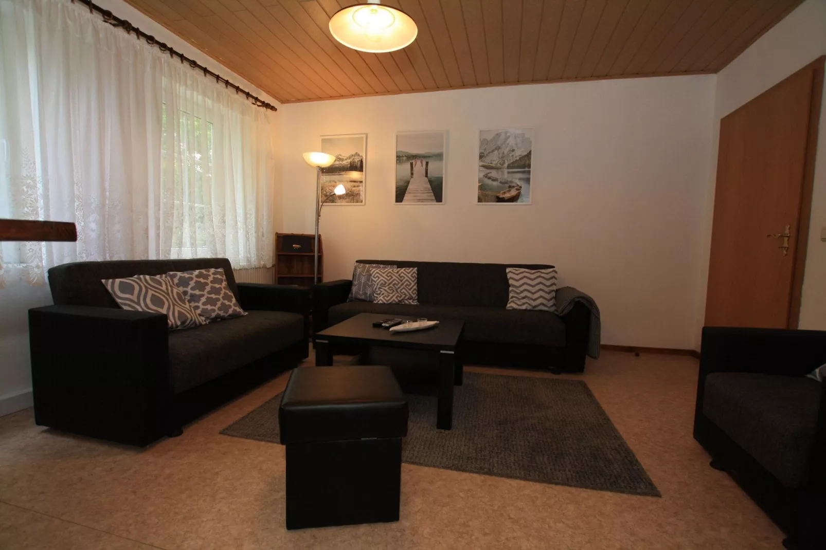 Ferienhaus am Petersdorfer See-Living room