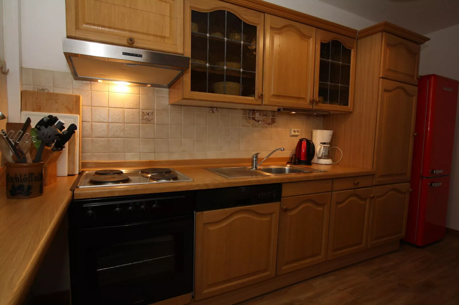 Ferienhaus am Petersdorfer See-Kitchen