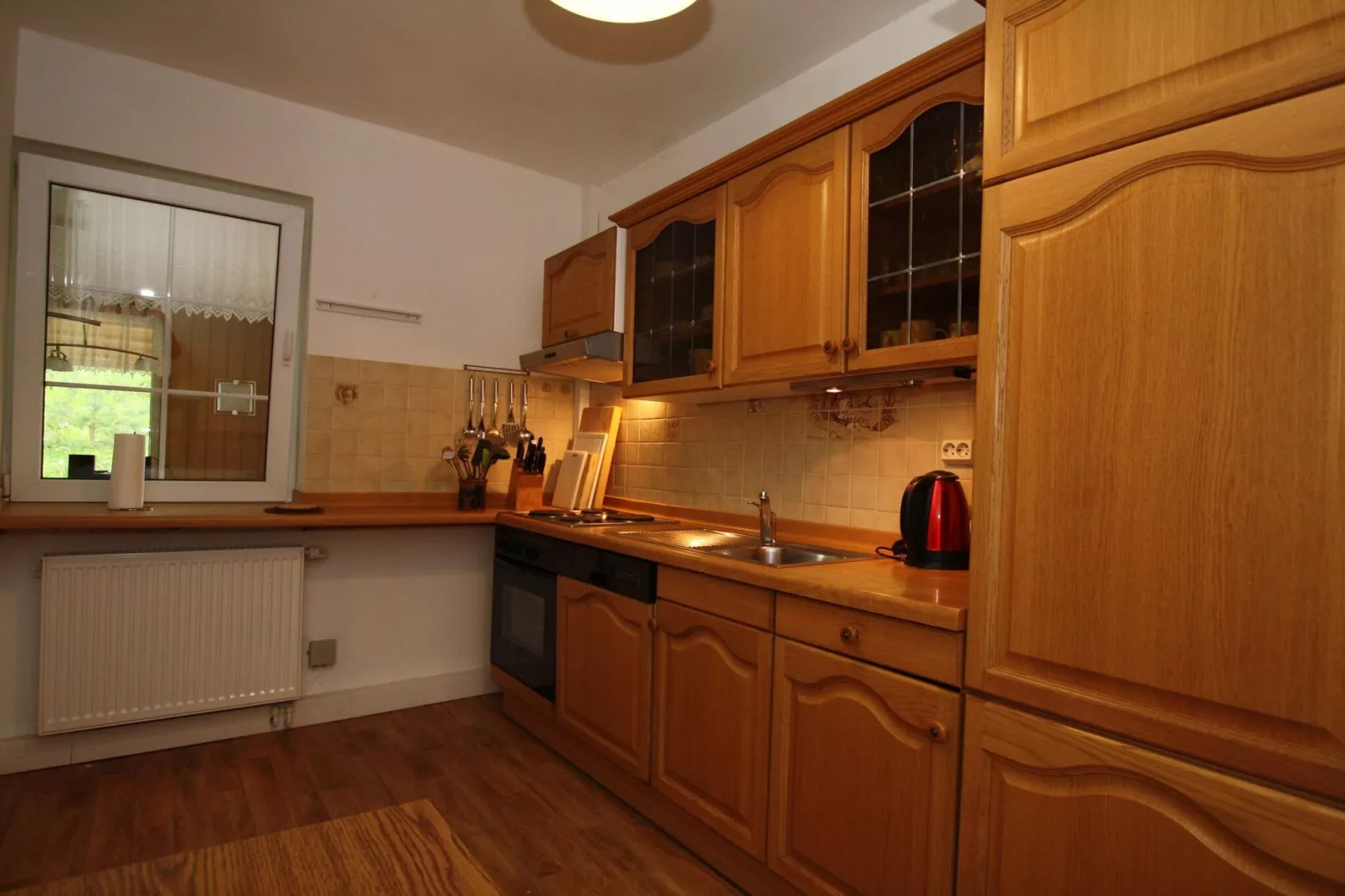 Ferienhaus am Petersdorfer See-Kitchen