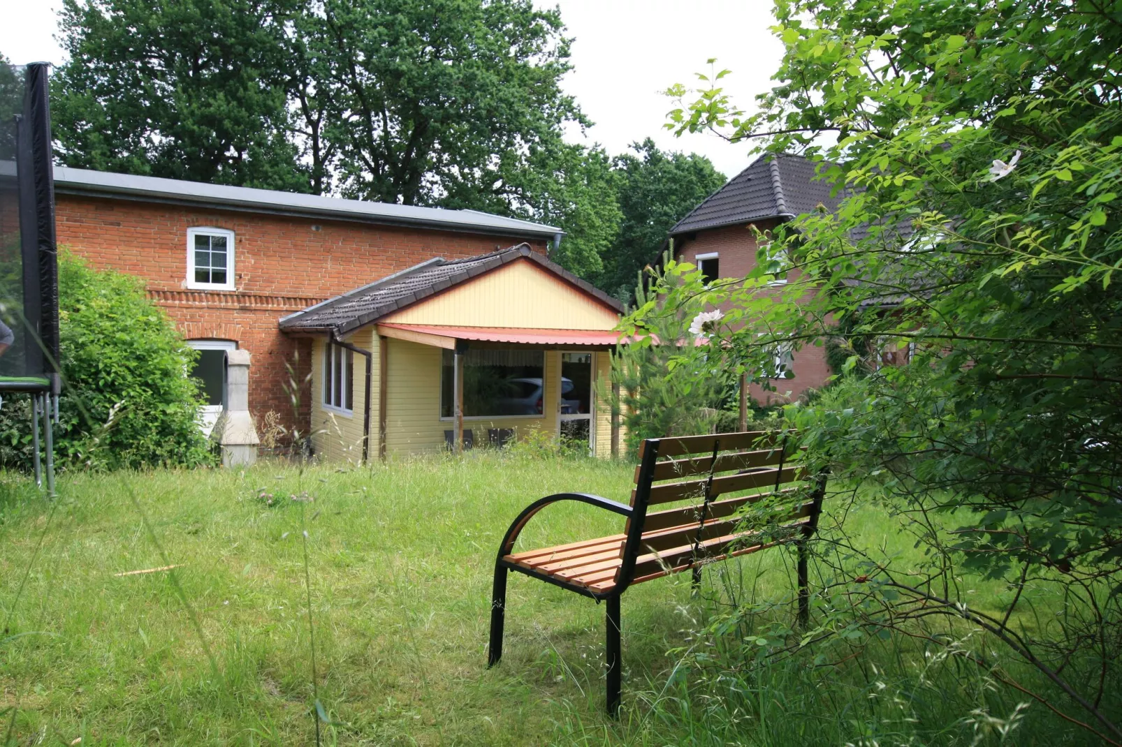 Ferienhaus am Petersdorfer See-Gardens summer