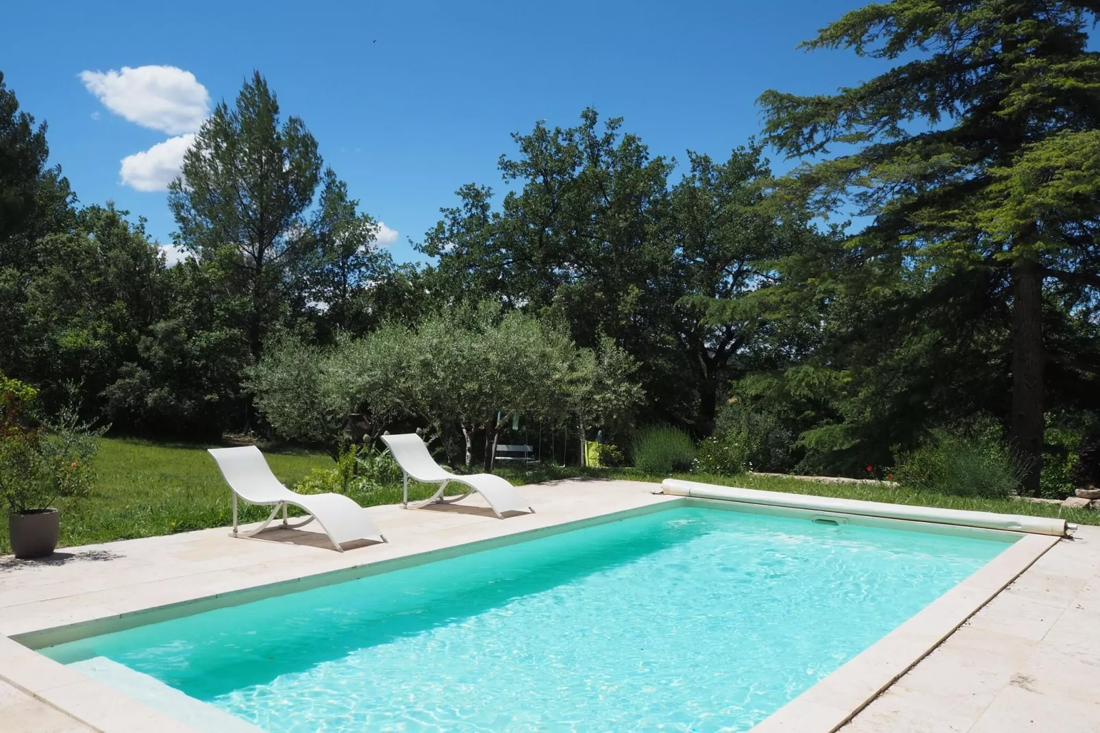 Ferienhaus in Villes-sur-Auzon-Pool