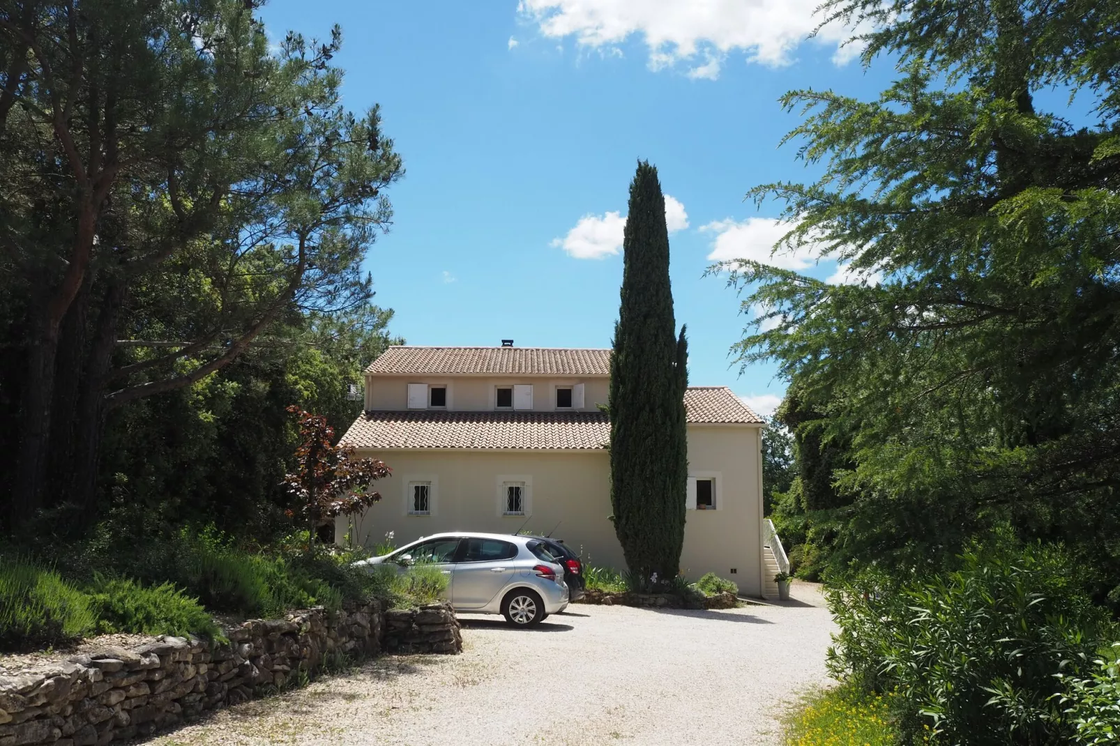 Ferienhaus in Villes-sur-Auzon-Exterior summer