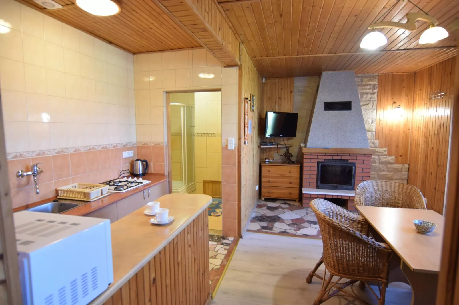 Holiday flat in Kopalino-Living room