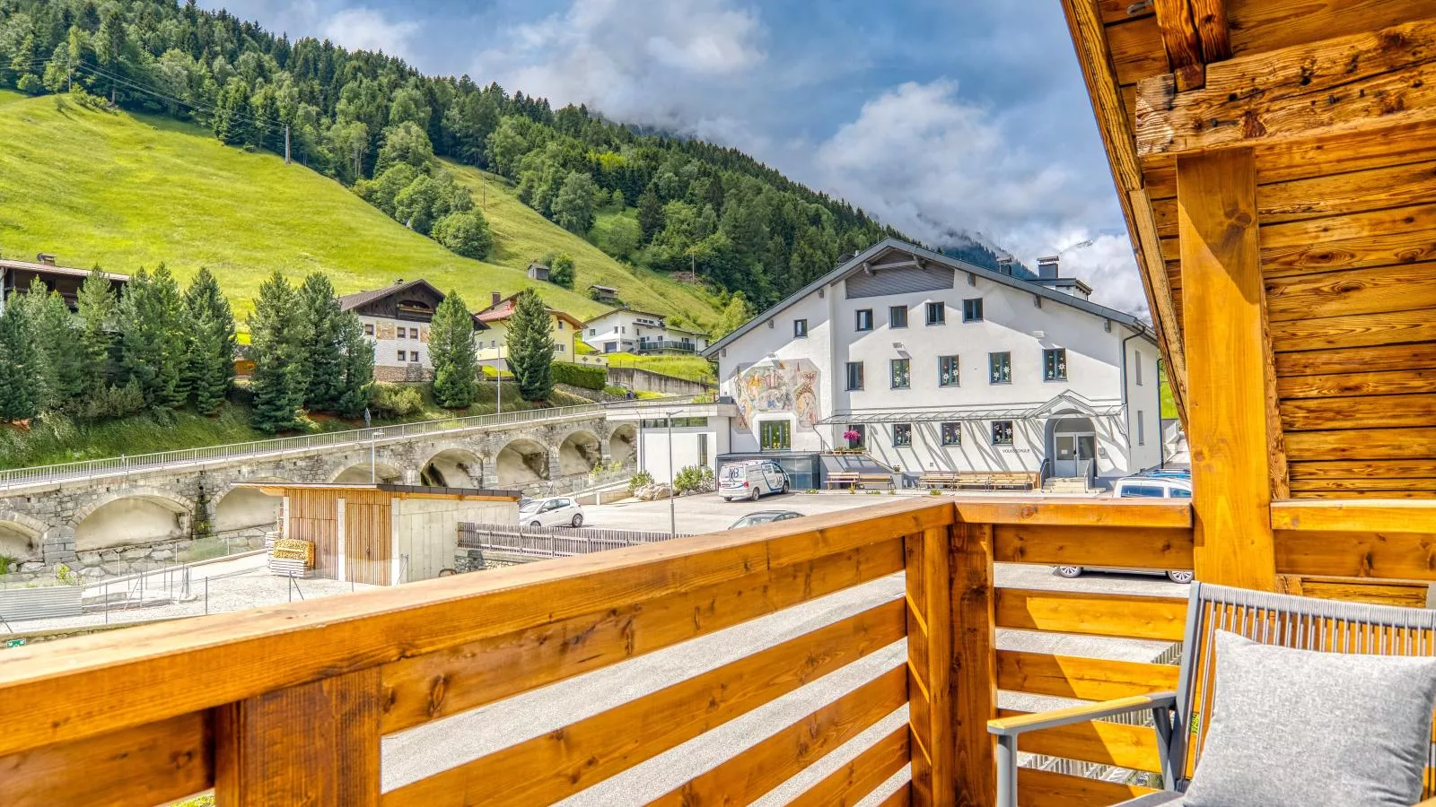 Chalet Bergglück-View summer