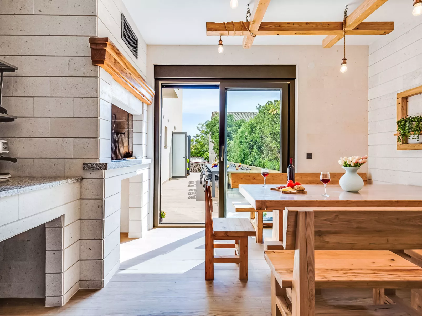 Luxury Villa Terra Maiorum-Dedans