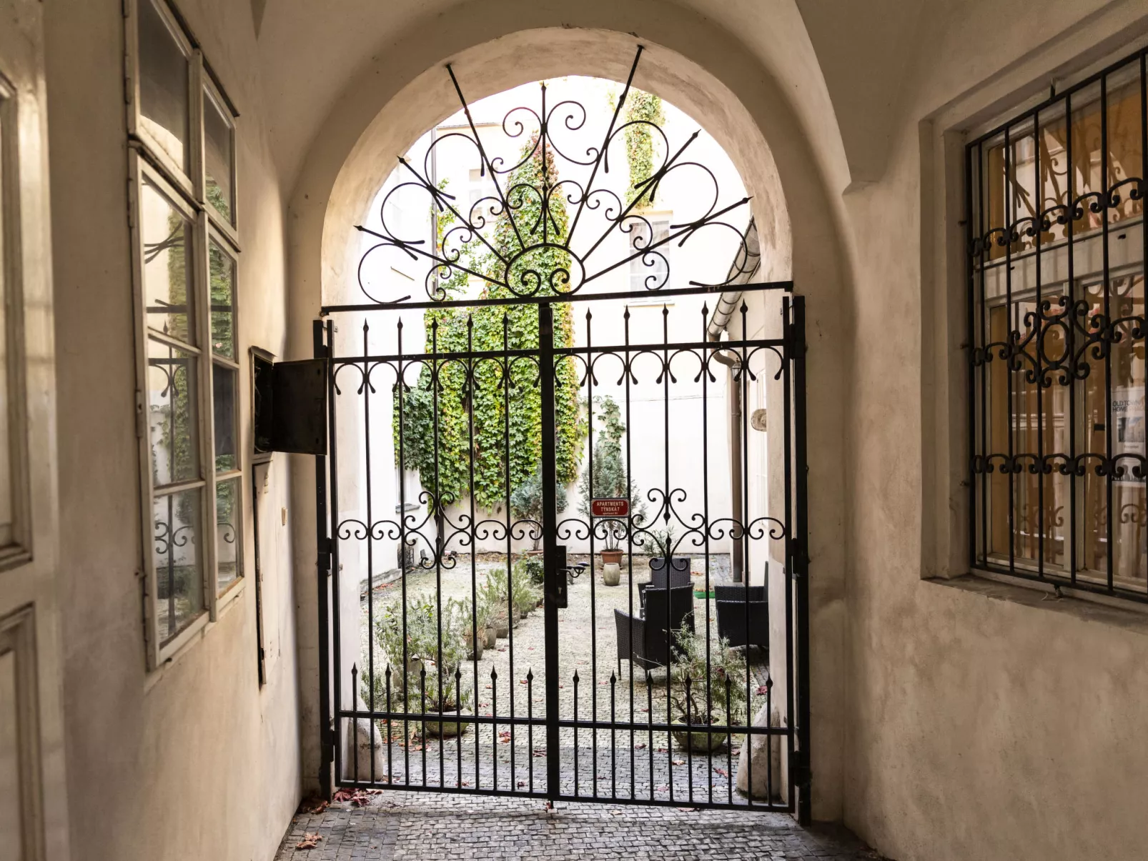 Old Town home-Inside
