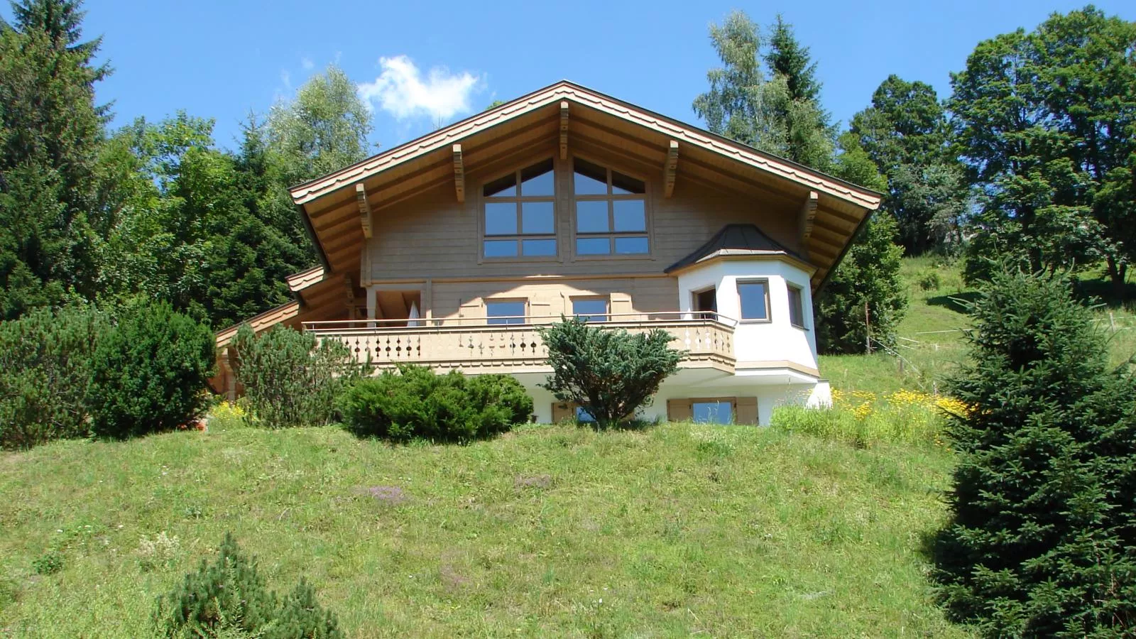Chalet Huski Viehhofen-Exterior summer